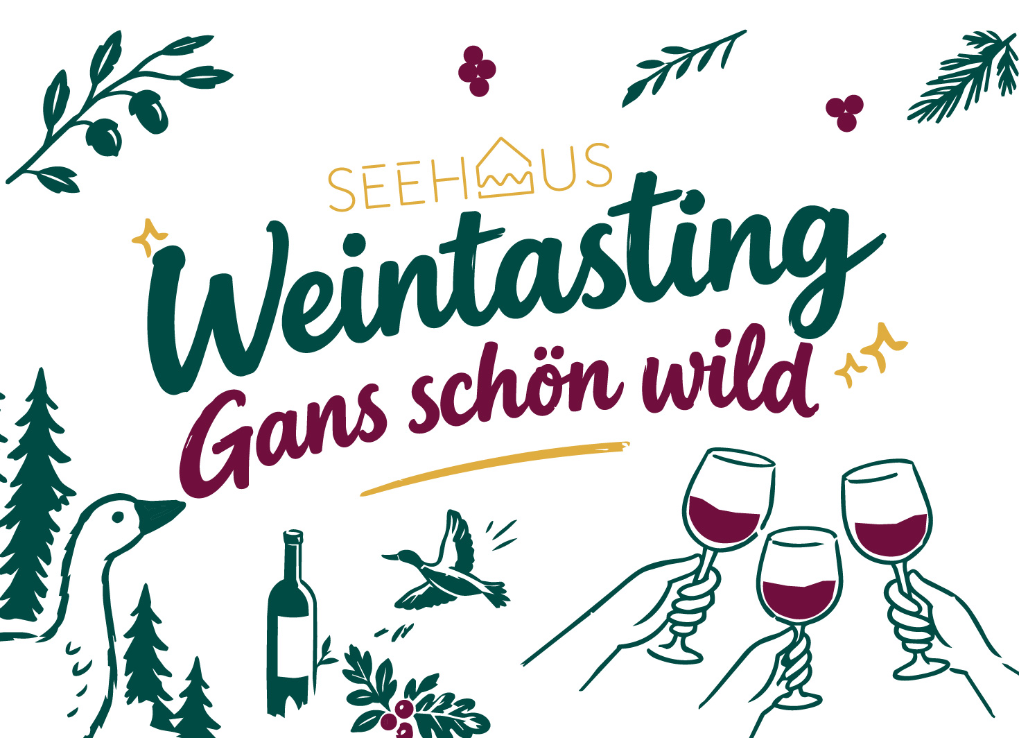 WL_SEEHAUS_2026_Weintasting_Gans schoen wild HP
